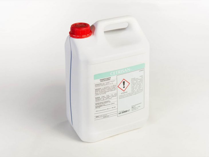 Gedis Cetrisan disinfettante 5L - Defir detergenti Moncalieri Torino